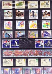 Iso-Britannia/Englanti - Royal Mail mint stamps 1988 - Vuosilajitelma Collectors Pack 1988 ** postituoreena