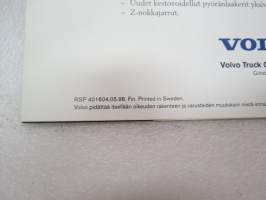 Volvo FM10 tuotetiedot - kuorma-auto -myyntiesite / brochure