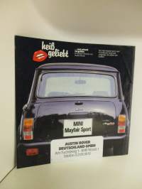 Austin Rover Mini Mayfair Sport -myyntiesite