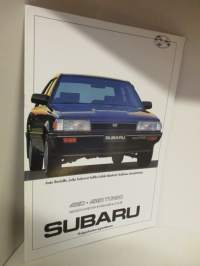 Subaru 4WD, 4WD Turbo Neliveto-Sedan-Farmari-Coupe. - myyntiesite+hinnasto