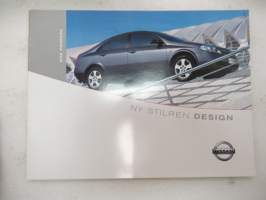 Nissan Primera 2003 -myyntiesite, ruotsinkielinen / brochure