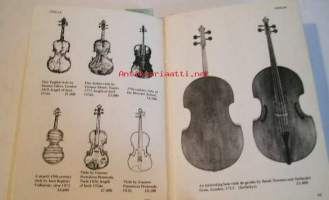 Antiques and their values.Musical Instruments