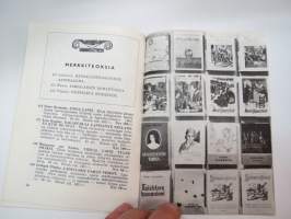 Karisto kevään kirjamarssi / alennusmyynti 1961 -luettelo -book sales catalog