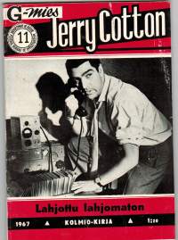 Jerry Cotton 1967 nr 11 Lahjottu lahjomaton
