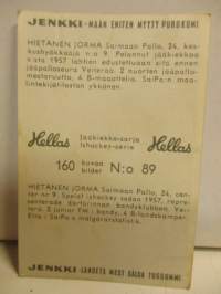 Hellas jääkiekkosarja 160 kuvaa  89 Jorma Hietanen   - Saimaan Pallo