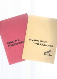 Nummi Oy työsäännöt ja turvallisuusopas 1960-70 l