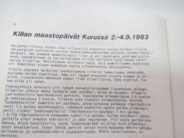 Keskuslukko 1983 nr 3 - Laskuvarjojääkärikillan tiedotus- ja uutislehti -green berets guild magazine