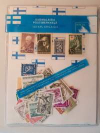 Suomalaisia postimerkkejä, 103 kpl erilaisia
