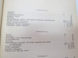 Metsäsanakirja suomi-ruotsi-saksa-englanti / Skogsordbok / Forstwörterbuch / Forest dictionary