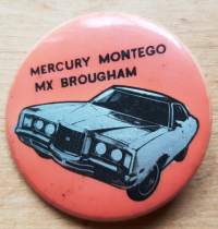 Mercury Montego Mx Brougham -rintamerkki