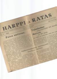 Harppi ja Ratas  1946 nr 3- Tampereen Teknillisen opisto
