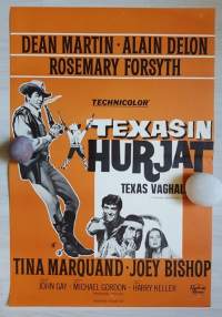 Texasin hurjat -1966-, Dean Martin, Alain Delon, Joey Bishop, ohjaus Michael Gordon,