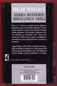 Herra Reederin rikollinen mieli, 2003. 1. painos.