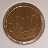 Belgia 10 c, 1999