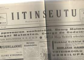 Iitin seutu puolueeton uutis- ja ilmoituslehti, Iitti 11.10. 1962 nr 41