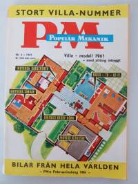 PM Populär Mekanik magasin 1961 nr 2
