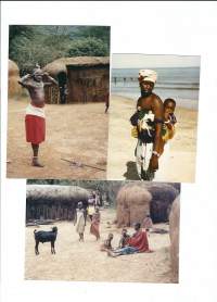 Valokuvia Afrikasta 3 kpl