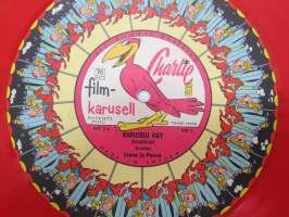 Filmkarusell - Pikku laiva (Ångbåten) / Karuselli käy (Karusellvisan) -äänilevy / record 8,5&quot; / 78 rpm