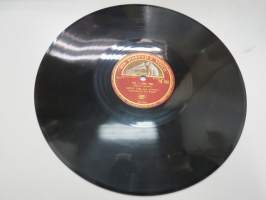 His Master´s Voice HMV TG 192 (painettu Suomessa) - Carole Carr - Vaya con dios / P.S. I love you -savikiekkoäänilevy, 78 rpm record