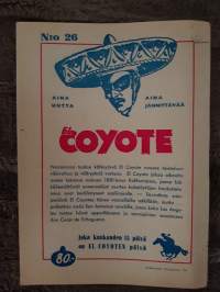 El Coyote 1955 N:o 26, san franciscon valtias