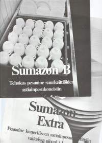 Lumivalko Oy / Sumazon pesuaine   - esite  2 eril
