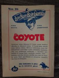 El Coyote 1955 N:o 28, vaarallinen nainen