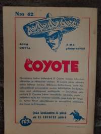 El Coyote 1957 N:o 42, pelastettu kunnia