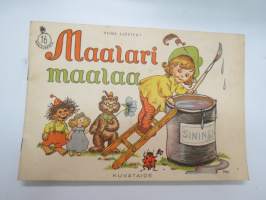 Maalari maalaa / Helga Sjöstedtin kuvittama lasten värityskirja -children´s painting book