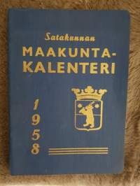 Satakunnan maakunta-kalenteri 1958 - käyttämätön