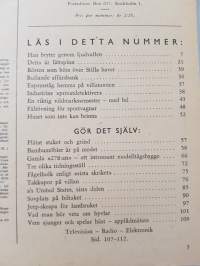 Populär Mekanik magasin 1953 Nr 7