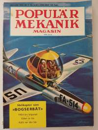 Populär Mekanik magasin 1954 Nr 1