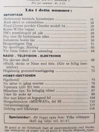 Populär Mekanik magasin 1954 Nr 5