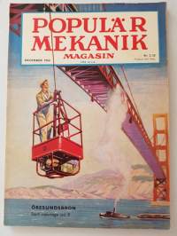 Populär Mekanik magasin 1954 Nr 12