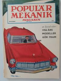 Populär Mekanik magasin 1955 Nr 12