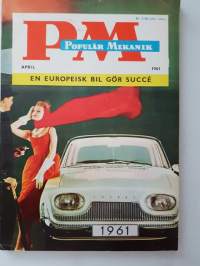 PM Populär Mekanik 1961 Nr 4