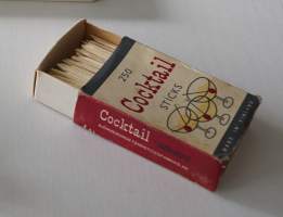 Coctail sticks  täysi  tuotepakkaus 9x6x3 cm