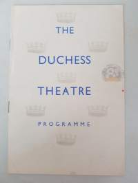 The Duchess Theatre programme, Eden End by J. B. Priestley, directed by Michael Macowan