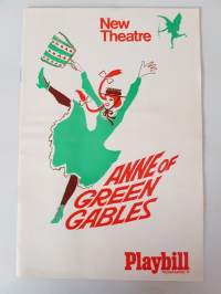New Theatre, Anne of Green Cables, Playbill progamme 1969