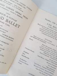 Royal Opera House Covent Garden, Marquis de Cuevas&#039; Grand Ballet de Monte Carlo 1948