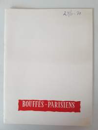 Bouffes-Parisiens, Les Enfants D&#039;Édouard, Saison 1970-1971