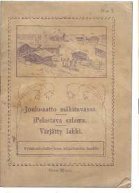 Joulu-aatto mäkituvassa ; Pelastava salama ; Värjätty lakki. Pyhäkouluyhdistys, 1919.