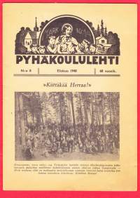 Pyhäkoululehti N:o 8 elokuu 1948