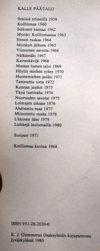 Liekkejä laulumailta, 1980. 1. painos