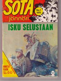 Sarjakuvalehti : Sota jännäri.  No 1/ 1976