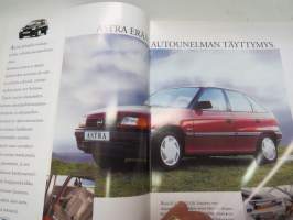 Opel 1992 -myyntiesite / brochure
