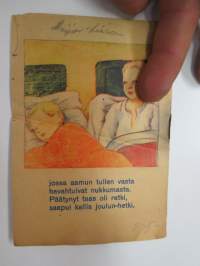 Retki Tonttulaan -lastenkirja, kuvittanut Rudolf Koivu, Pikkuväen kuvasatuja -sarja nr 13 -children´s book
