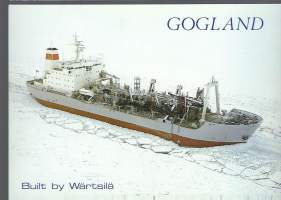 Gotland 1982  - laivaesite tekn tiedot takana koko A5