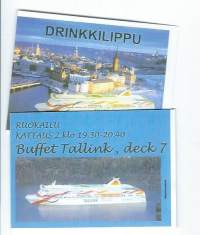 Tallink Buffet + 5 drinkkilippua - tilapäinen maksuväline