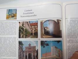 Neuvostoliiton Itämeren tasavallat - Intourist -matkailuesite / travel brochure