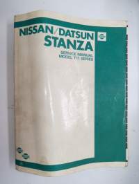 Nissan / Datsun Stanza Model T11 Series Service Manual -huolto-ohjekirja englanniksi